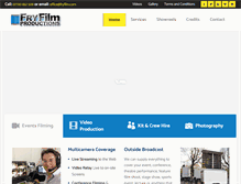 Tablet Screenshot of fryfilm.com